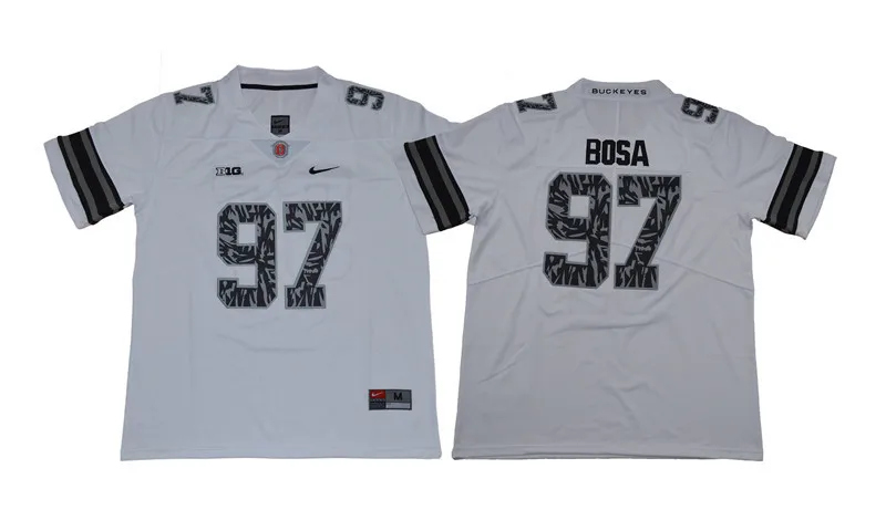 Мужские трикотажные изделия ohio State Nick Bosa#97