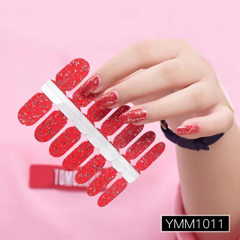 11 Цветной маникюрный декор для ногтей DIY стикер s Блеск для ногтей Наклейки для декора - Цвет: 11