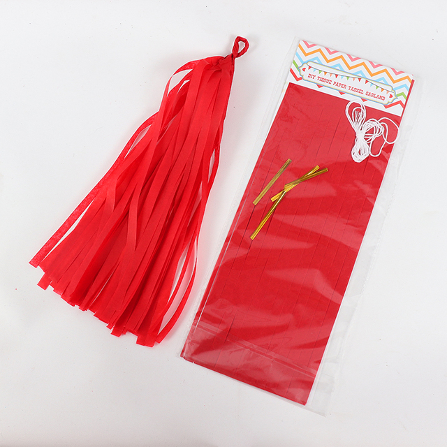 accessories paper tassel ribbon wedding decoration balloon birthday party decoration party decoration baby birthday prop