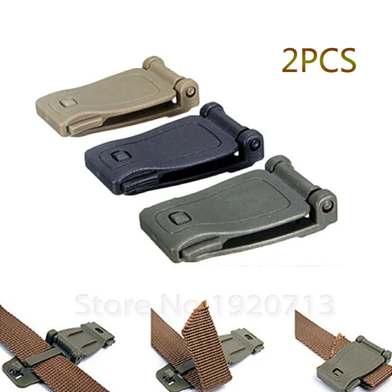 Tactical Bushcraft bing Connect Clip Molle Carabiner Backpack Strap Buckle EDC Bag Outdoor