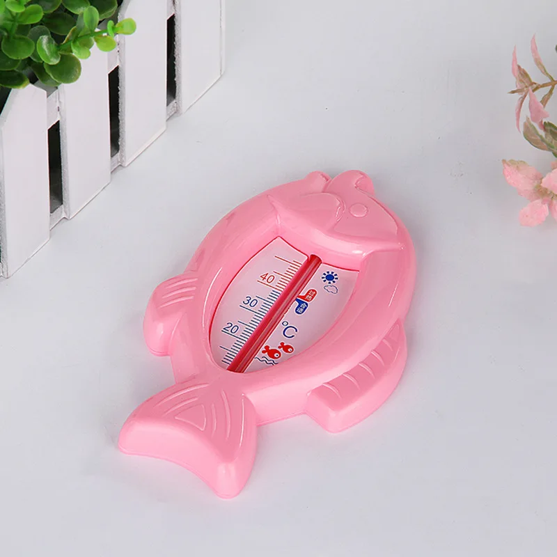 1 pcs no box Игрушки для ванной комнатный термометр для ванны детская мультяшная игрушка для воды измеритель температуры детская игрушка водонепроницаемый термометр для ванной рыбы - Цвет: 1 pcs no box