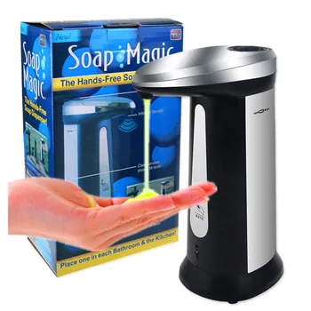 

Touchless Induction Foaming Smart Hand Washer Automatic Electroplated Sanitizer Soap Dispenser Infrared Sensor For Home Office
