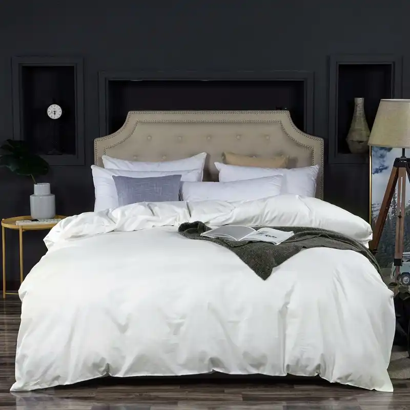 Tutubird 20 Solid Colors 100 Egyptian Cotton Duvet Bed Cover Long