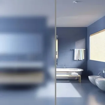 

vidaXL Pure Frosted Privacy Window Film Milk Glass Adhesive