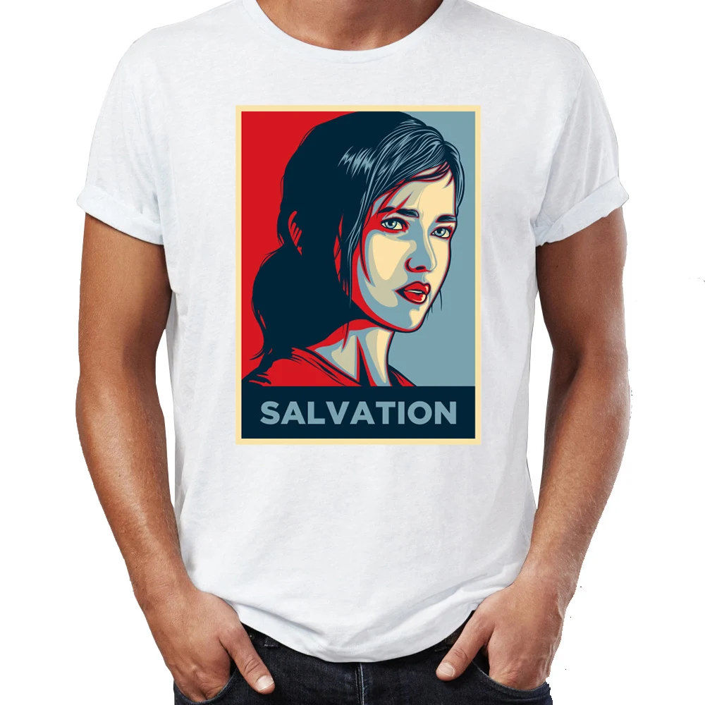 Новая мужская футболка последняя из нас Joel And Ellie Giraffe Badass Artsy Awesome Художественная