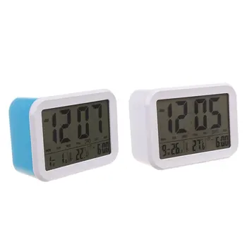 

Digital Alarm Clock,Talking Clock with 3 Alarms 7 Sounds Optional Weekday Alarm, ligent Noctilucent & Snooze Function, Batt