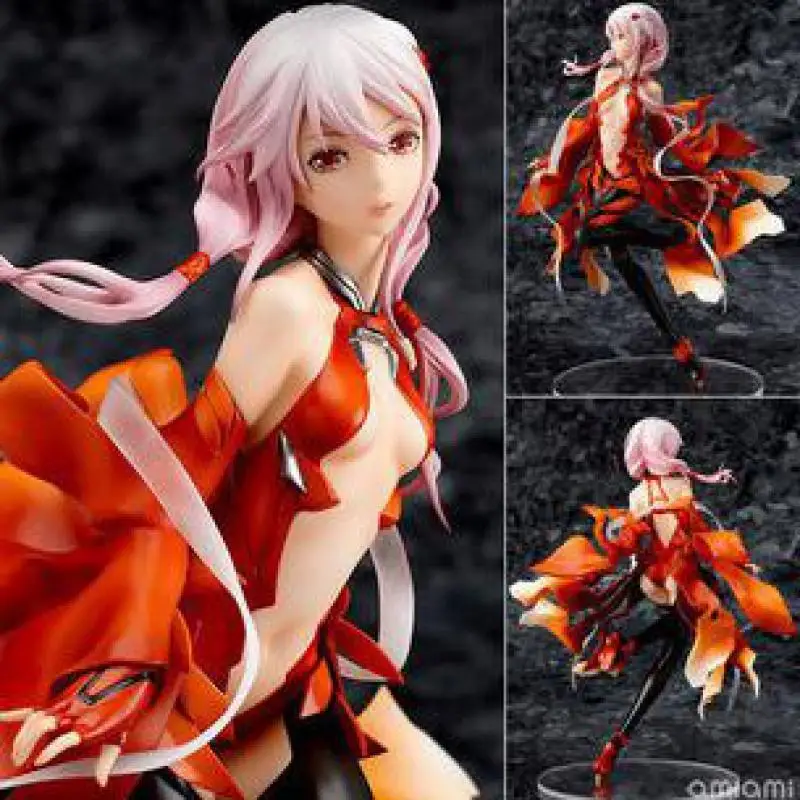 

Yuzuriha Inori Guilty Crown Japanese Anime Beautiful Sexy Girl Action Toy Figures Pvc Model Collection For Christmas Gift