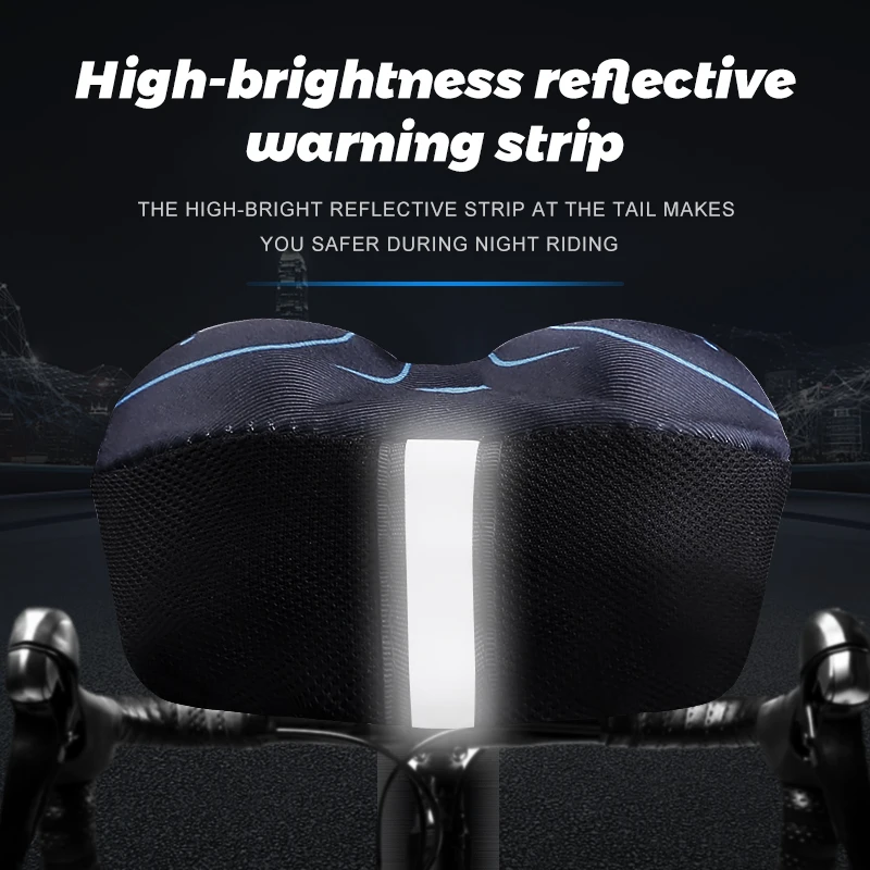 X TIGER coprisella per bici 3D morbido addensato tappetino per bicicletta  traspirante sedile per sella per bicicletta comodo cuscino per sedile in  schiuma|Bicycle Saddle| - AliExpress