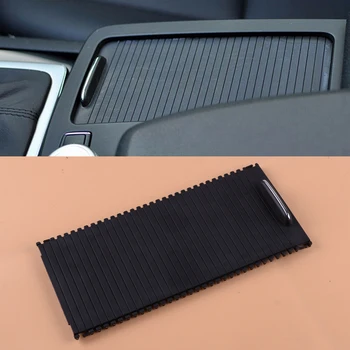 

CITALL Car Black Plastic Centre Console Roller Blind Cover Fit for Mercedes C/E-Class W204 S204 W212 S212 A20468076079