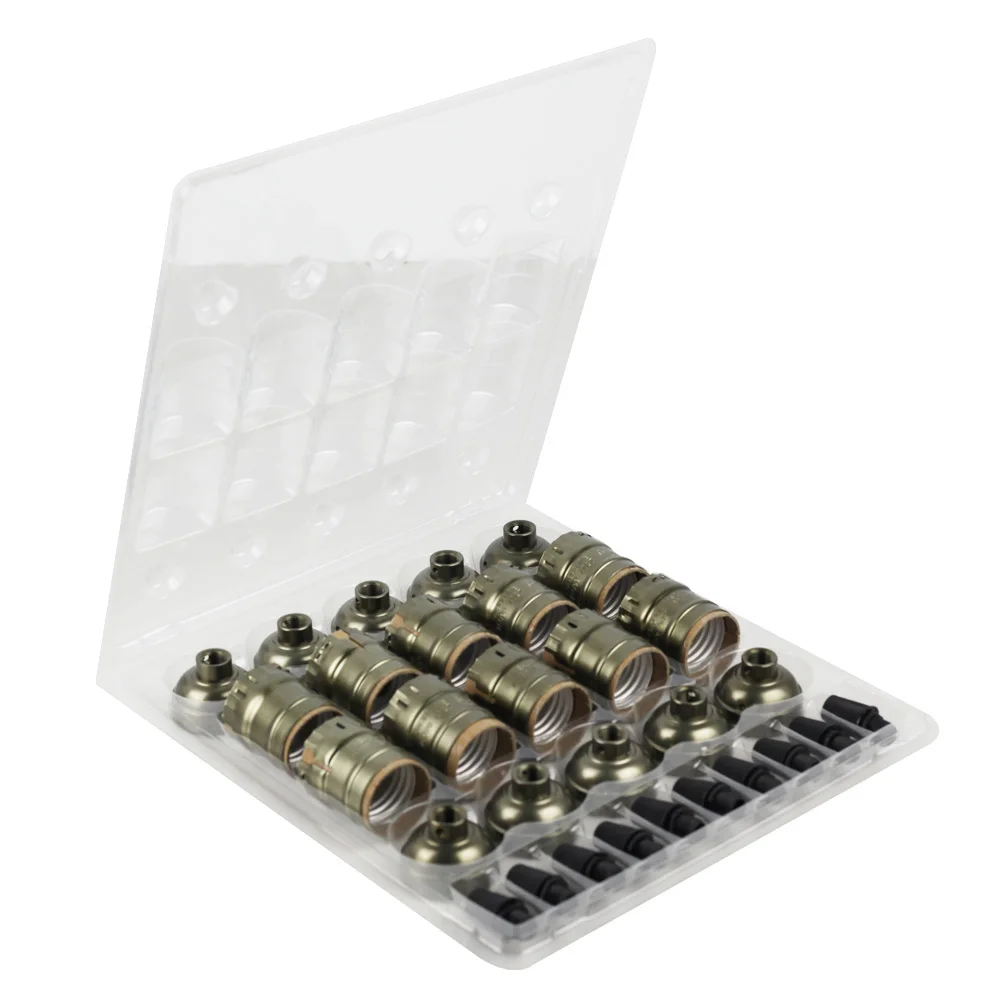 E27 铝灯头 青古铜色-14