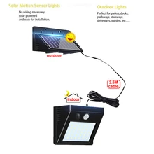 1/4pcs Waterproof Solar Lamp PIR Motion Sensor Wall Light Outdoor Solar Light Energy Saving Street Yard Path Home Garden Securit