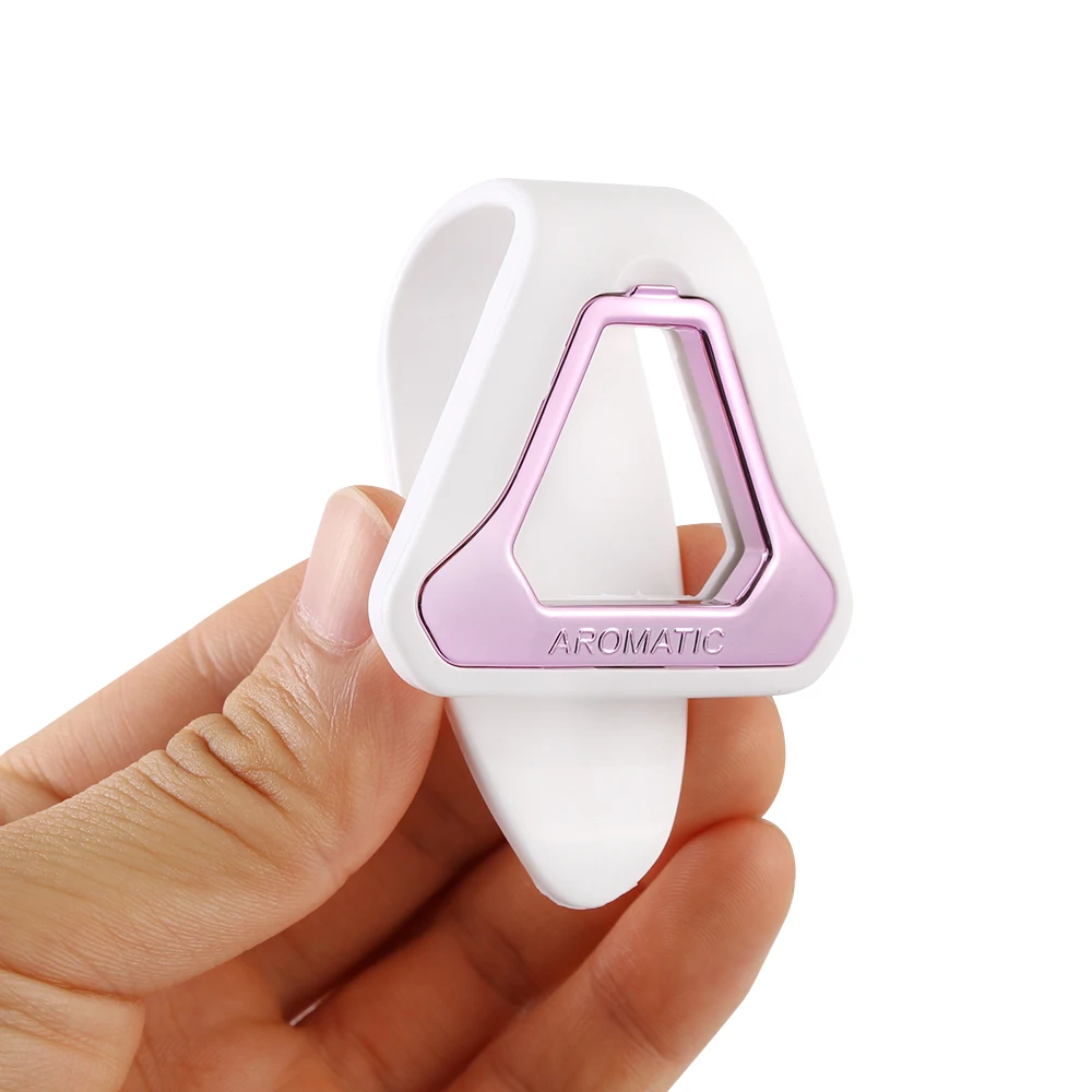 Nature Perfume Smell Flavoring Car Air Freshener Gift Decor For Sun Visor Backseat Aromatherapy Clip Auto Interior Accessories