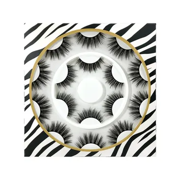 

8 Pairs False Eyelashes Natural Wispy Fluffy Dramatic Volume Fake Lashes Handmade Eyelash Extension Eye Lashes Makeup Tools