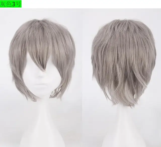30CM 20 Colour Game Persona 5 Kurusu Akira Short Wig Cosplay Costume Heat Resistant  Hair Joker Amamiya Ren Men Wigs C