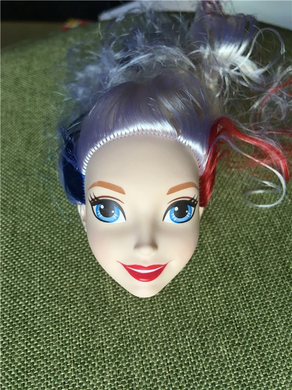 Коллекционная кукла, игрушка, голова принцессы, кукла, голова девочки, сделай сам, повязка для волос, игрушки, любимый подарок, коллекция, принцесса, кукла, голова