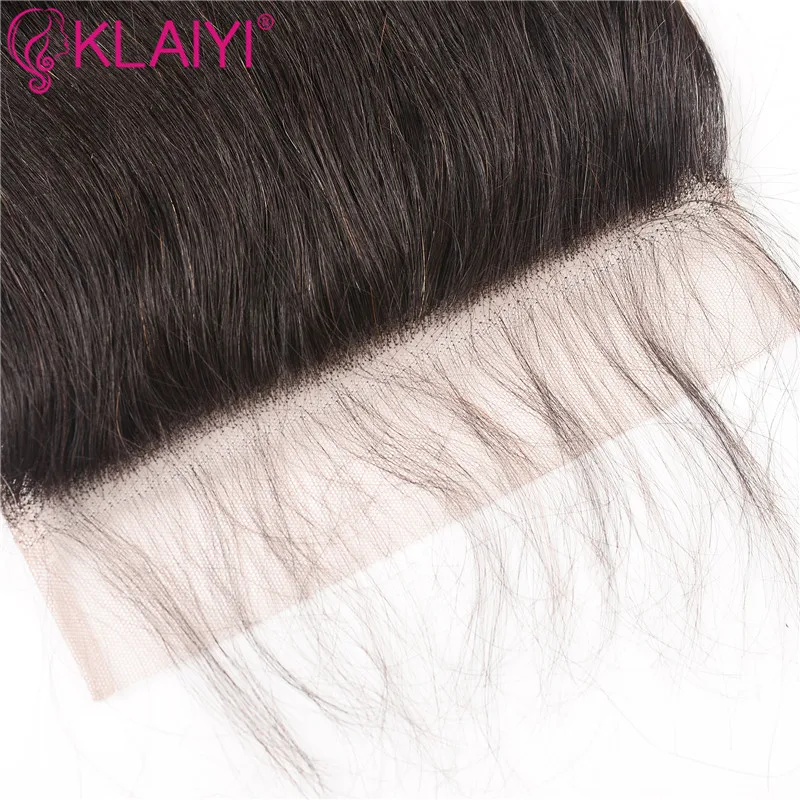 Шт. бразильские 7*7 застежка Волосы remy часть натуральный черный Цвет человеческие волнистые волосы, для придания объема Кружева Закрытие С Boby волос