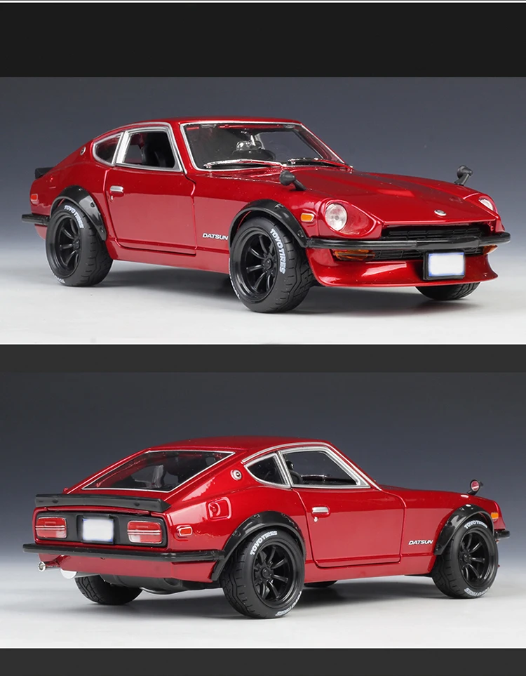 Maisto 1:18 1971 Datsun 240Z машина под давлением для nissan красная машина под давлением Коллекционная модель автомобиля игрушки Детские игрушки Подарки
