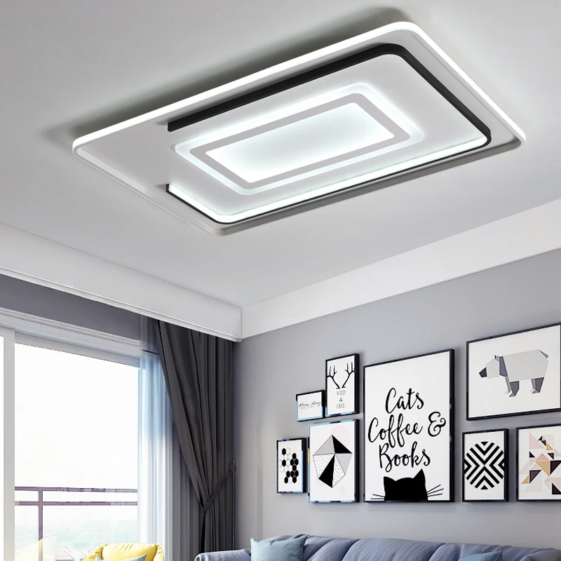 

Modern led ceiling lights for indoor plafon for living room Bedroom Study room Lustre Avize Luminarie ceiling lamp for home