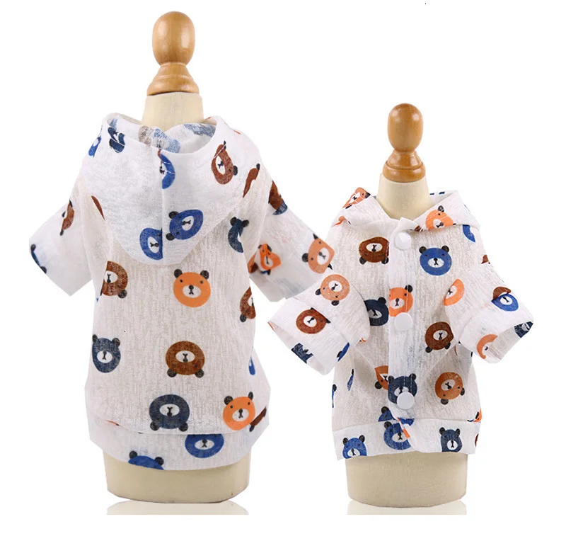Pawstrip XS-XXL, летняя одежда для собак, солнцезащитное пальто для собак, куртка для чихуахуа, Йоркского щенка, одежда для маленьких собак