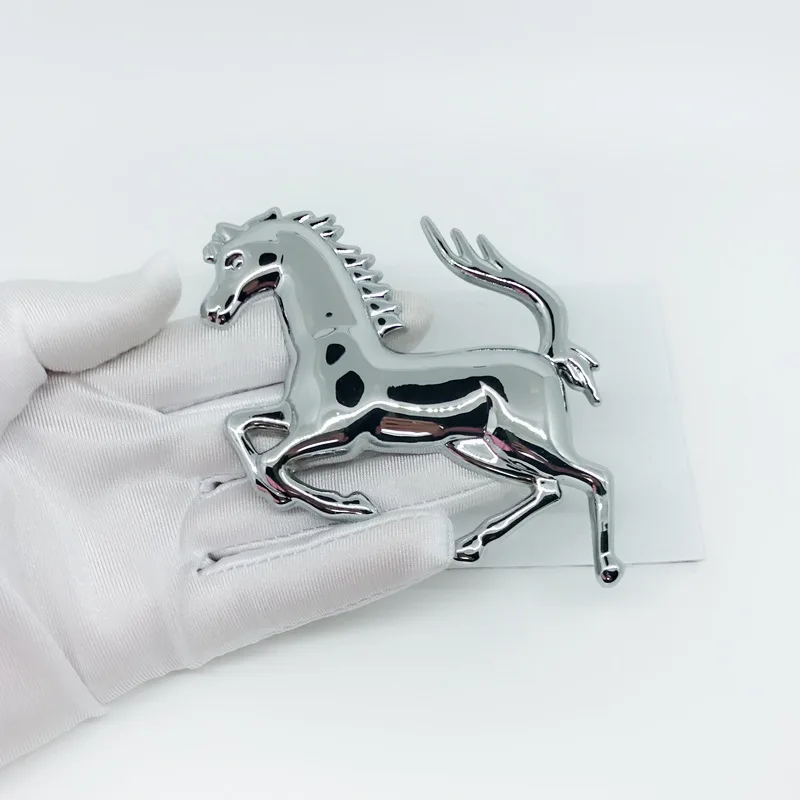 Металлическая 3D наклейка Пегаса с логотипом автомобиля 1 шт. наклейка-эмблема на