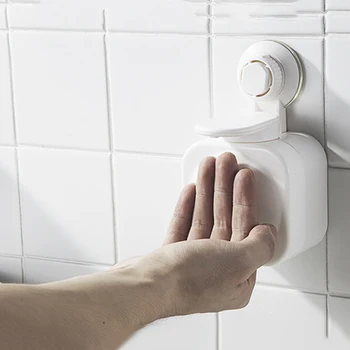 

2020 New Soap Dispenser High Quality Durable Soap Boxes Bathroom Wall Mount Shower Shampoo Lotion Container Holder System