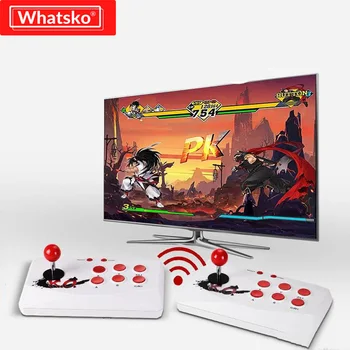 

Whatsko Newest Wireless Arcade Joystick HDMI Double Controller TV Video Game Console Built-in 1788 Games Retro Console