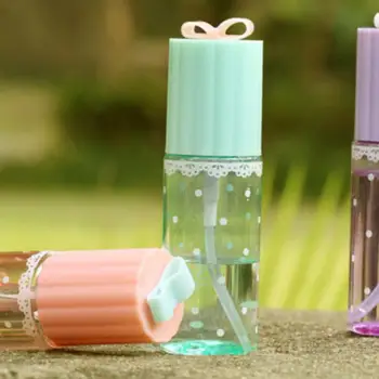 

5Pcs 35ml Portable Lace Dot Shampoo Lotion Spray Storage Bottle Empty Container Atomizer Mini Refillable Bottles Sprayer