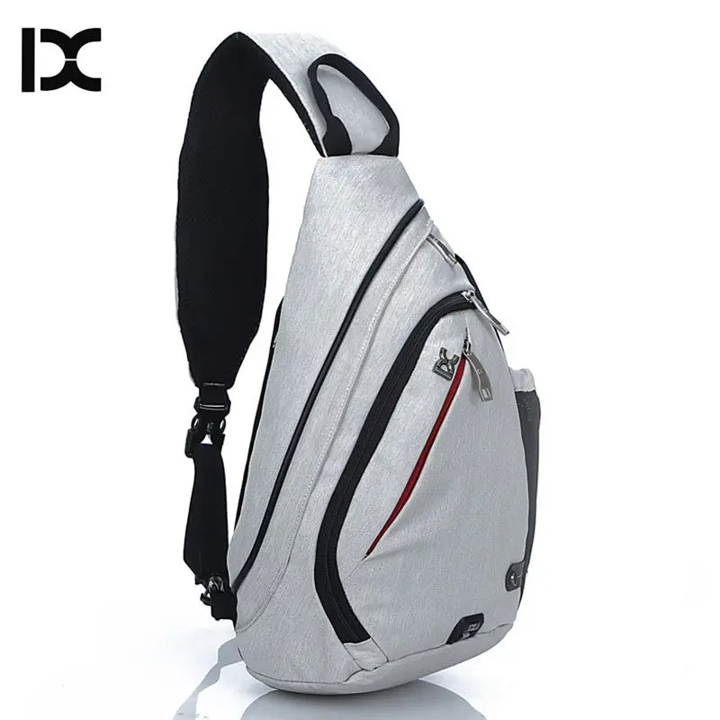 Best IX Brand Large Capacity Chest Bag Pack Nylon Zipper Women s Messenger Bags Men s School Bag Modern Shoulder Bag Backpack XA260WA