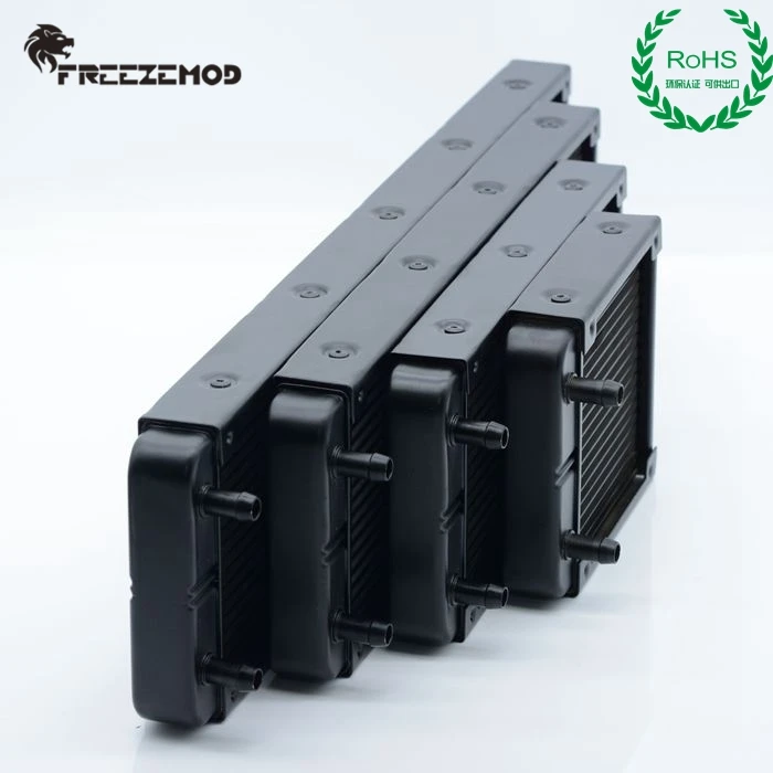 Алюминиевый радиатор freezeod 480 мм с резьбой/трубкой G1/4 нити толщина 32 ROHS кулер для