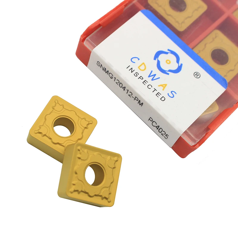 

Original blade SNMG120412 PM PC4025 CNC Hard Alloy High quality carbide inserts External turning tool lathe tools
