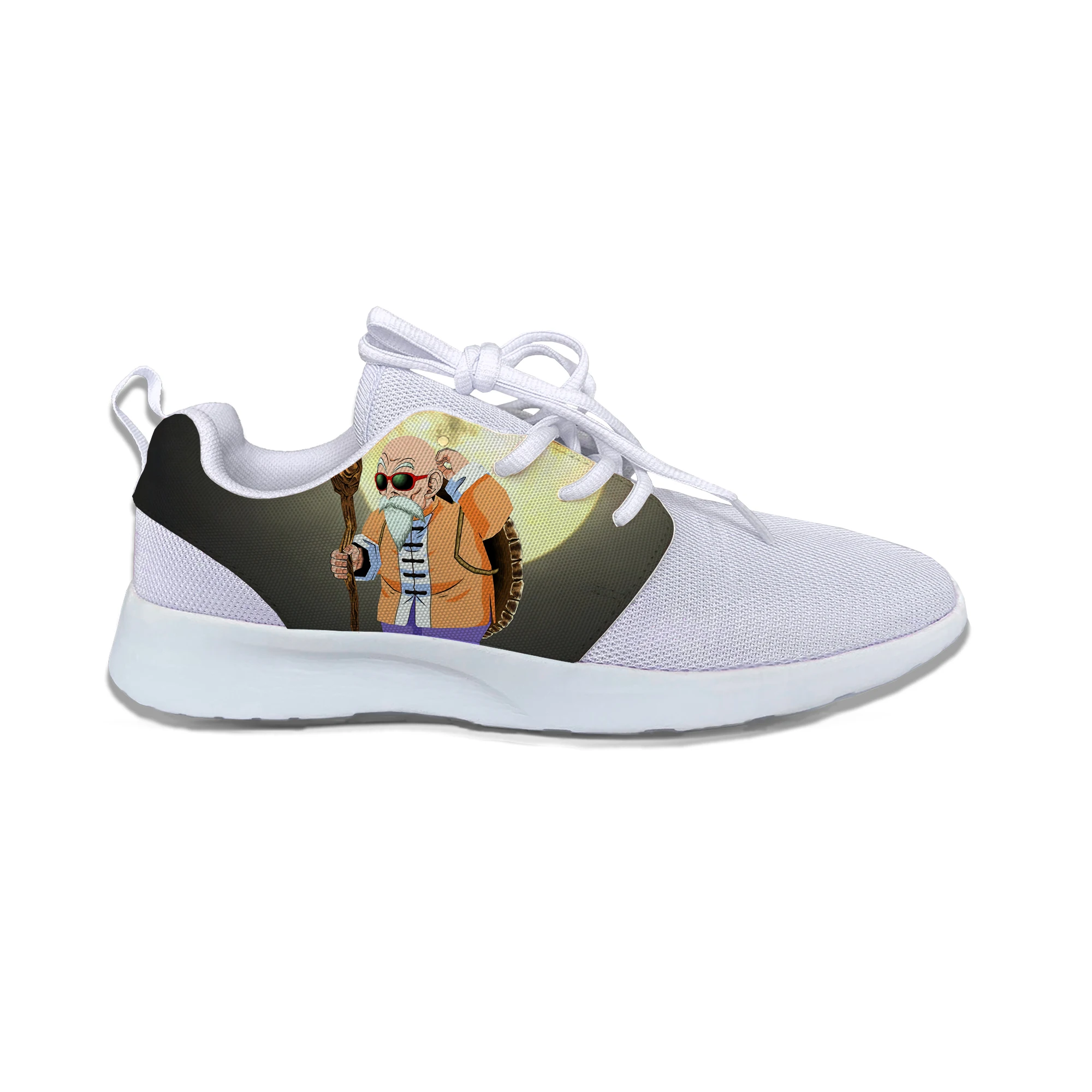 Master Roshi1 Dragon Ball Z Master Roshi/Лидер продаж; креативные красивые детские популярные спортивные кроссовки; повседневные дышащие кроссовки; подарок для мальчиков и девочек - Цвет: Master Roshi1