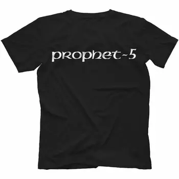 

Sequential Circuits Prophet-5 T-Shirt 100% Cotton Retro Synthesiser Analog 08