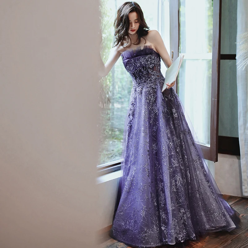Vestidos De Gala, милое платье для выпускного вечера, длинное,, тюль, аппликация, Vestidos De Fiesta Largos Elegantes De Gala