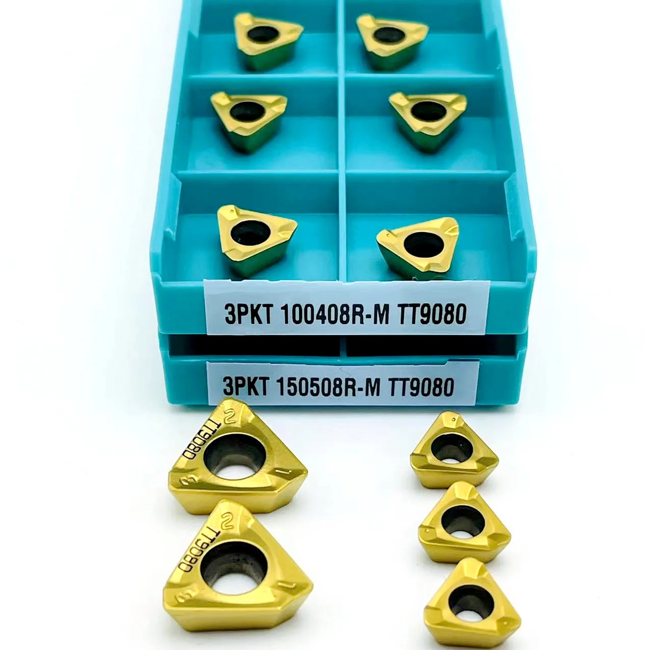 激安 超特価商店街 3PKT150508-M 3PKT100408 10PCS TT9080 Carbide Quality High 切削工具