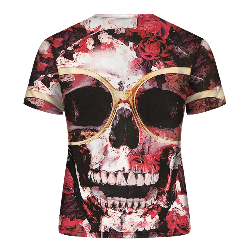 DE002-T恤短袖模版-后