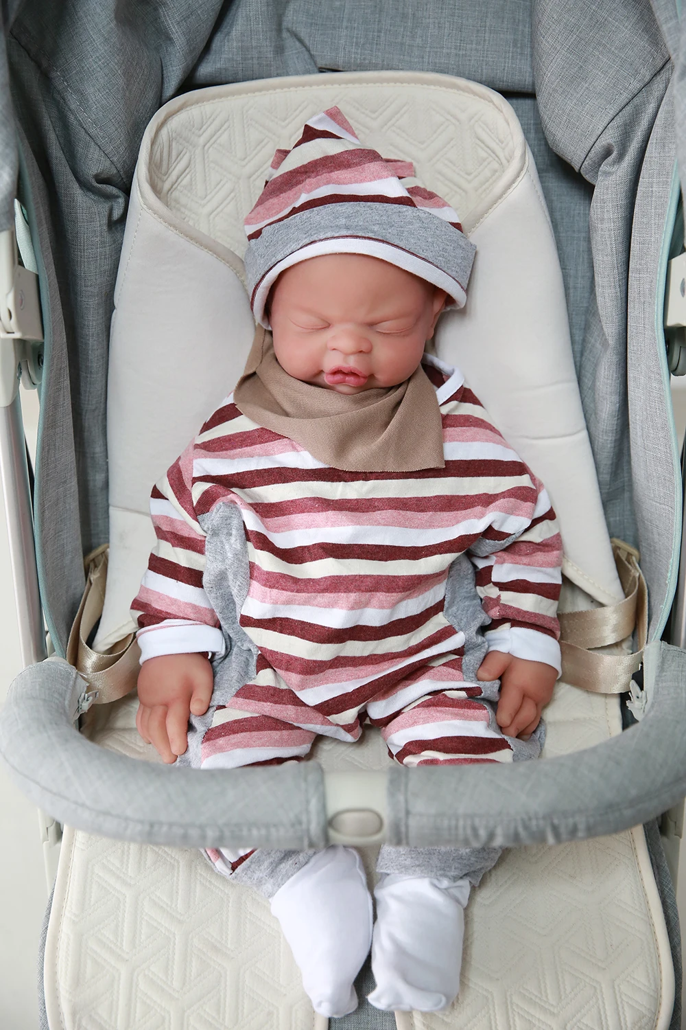 IVITA WG1517 48 см 3800 г силиконовые куклы reborn Похожие настоящие для маленьких девочек