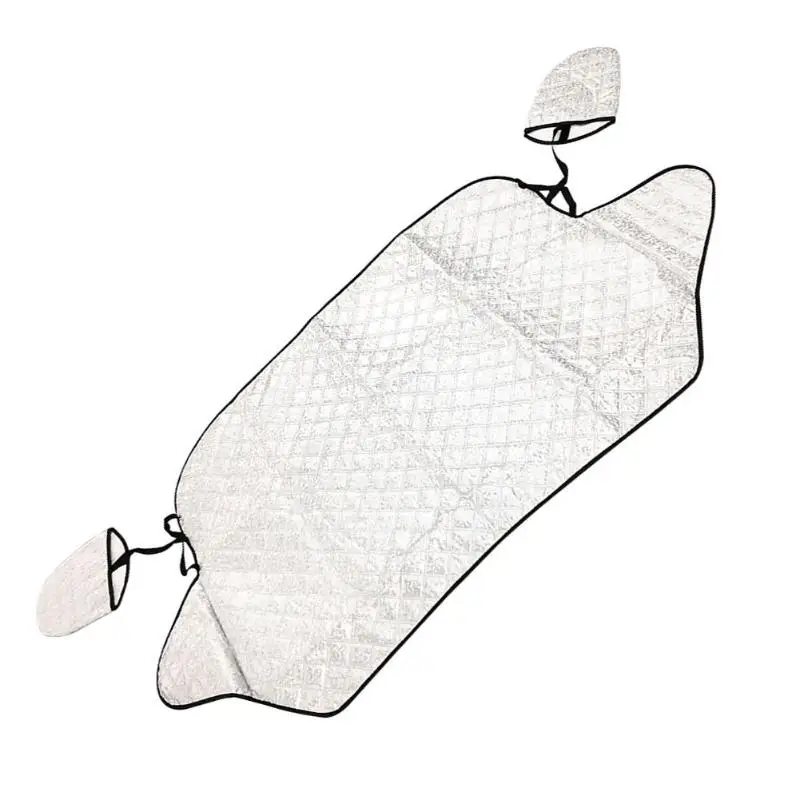 Car SUV Windshield Cover Snow Ice Shield Sun Shade with Side Mirror Covers