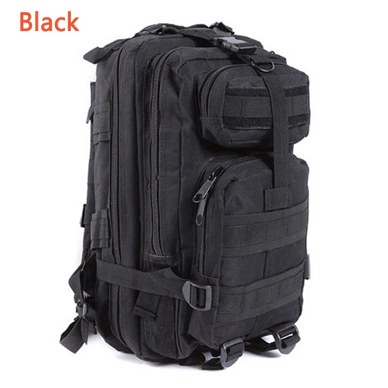 Black Открытый военный тактический рюкзак модульное облегченное разгрузочное снаряжение из нейлона 30L водонепроницаемый рюкзак спортивный Кемпинг Туризм Путешествия Рыбалка Охота сумки - Цвет: Black