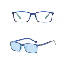 Mincl/ новая квадратная оправа Мужские Солнцезащитные фотохромные очки синие мужские солнцезащитные очки Брендовые модные дизайнерские Tr90 очки Рамка NX