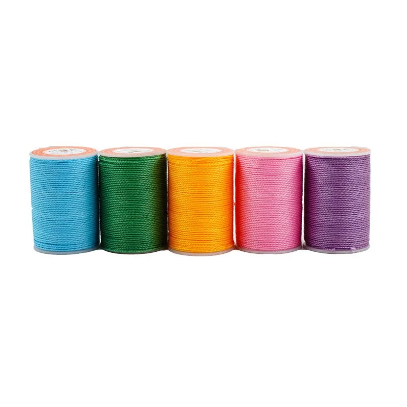 0.65mm DIY Leathercraft Sewing Hand Wax Threads Jewelry Making Hilos Para  Coser High Strength Quality Polyester Fiber 2020NEW - AliExpress