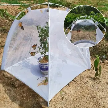 

Mini Greenhouse Multifunctional Polyester Mesh Plant Shed Fruit Tree Vegetables Care Cover Insect Anti-bird Protective Nets