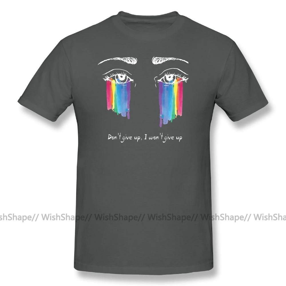 СИА футболка The greatest-Don't Give Up белая футболка уличная одежда футболка футболки с графическими принтами для мужчин короткий рукав футболки с принтом