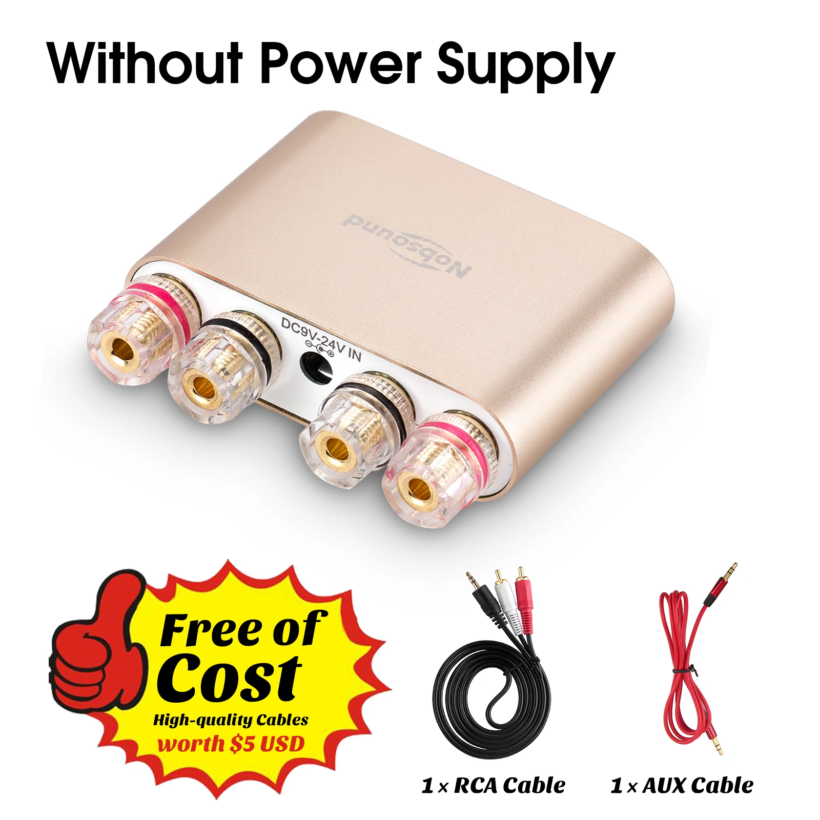 2021 Latest Nobsound NS-10G Pro Mini Bluetooth 5.0 DSP Digital Power Amplifier Stereo HiFi Audio AMP 50W+50W 