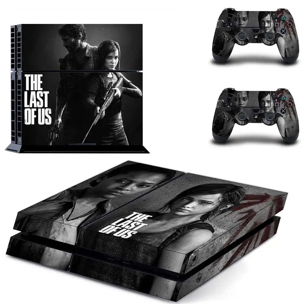 QPTM0247 Игра последний из нас полное покрытие PS4 стикер s Play станция 4 кожа Наклейка для playstation 4 PS4 консоль и контроллер кожи - Цвет: QPTM0247