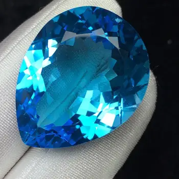 

L309 Natural Topaz Natural 55.25ct Blue Topaz Loose Gemstones Loose Stones for Jewelry Bracelets Making