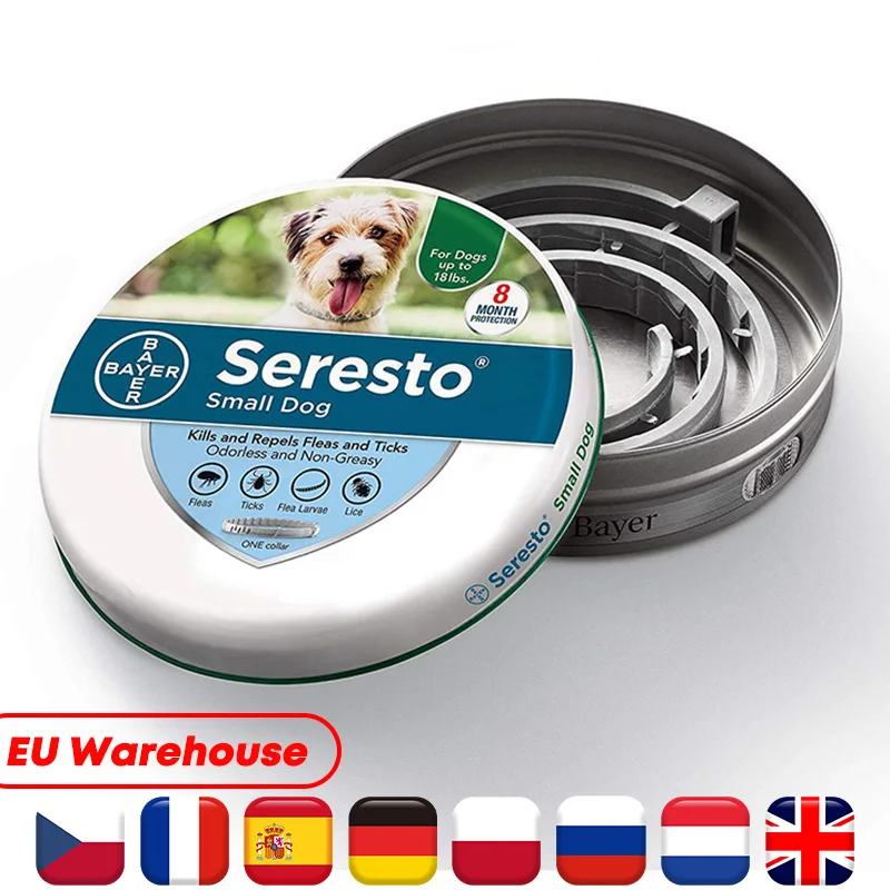 Ошейник от блох и клещей для собак кошек | Дом сад