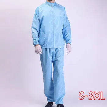 

Anti-static Clothing Dustproof Clothin Stand-up Collar Dust-free Clean Clothing, Work Protective Clothing, Men And Women