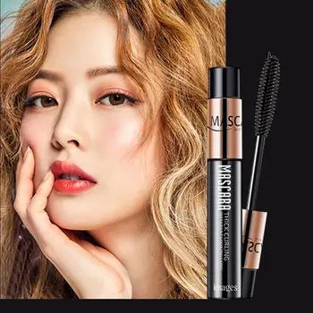 

4D Mascara Silk Fiber Set Eyelash Extension Curling Lengthening Thick Cosmetics Waterproof Natural Women Makeup Mascara