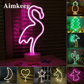 

Led Neon Light Sign Light Night Light Holiday Xmas Party Wedding Decorations Kids Room Night Lamp Art Neon Light Decor