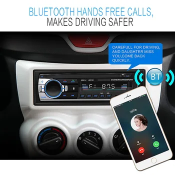 

Bluetooth Autoradio Car Stereo Radio FM Aux Input Receiver Car MP3 Multimedia Player Car Multimedia Player Bluetooth